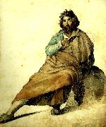 Theodore   Gericault paysan italien oil painting